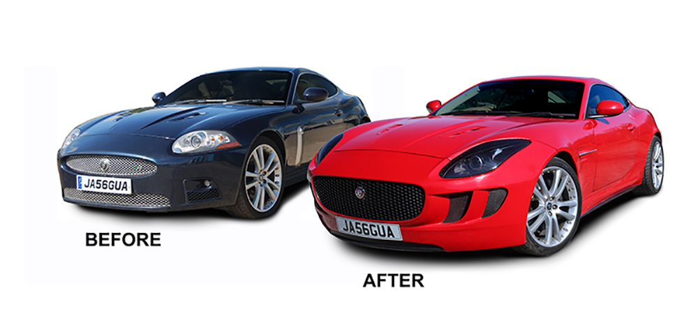 Jaguar body kit syling by Grantley Design